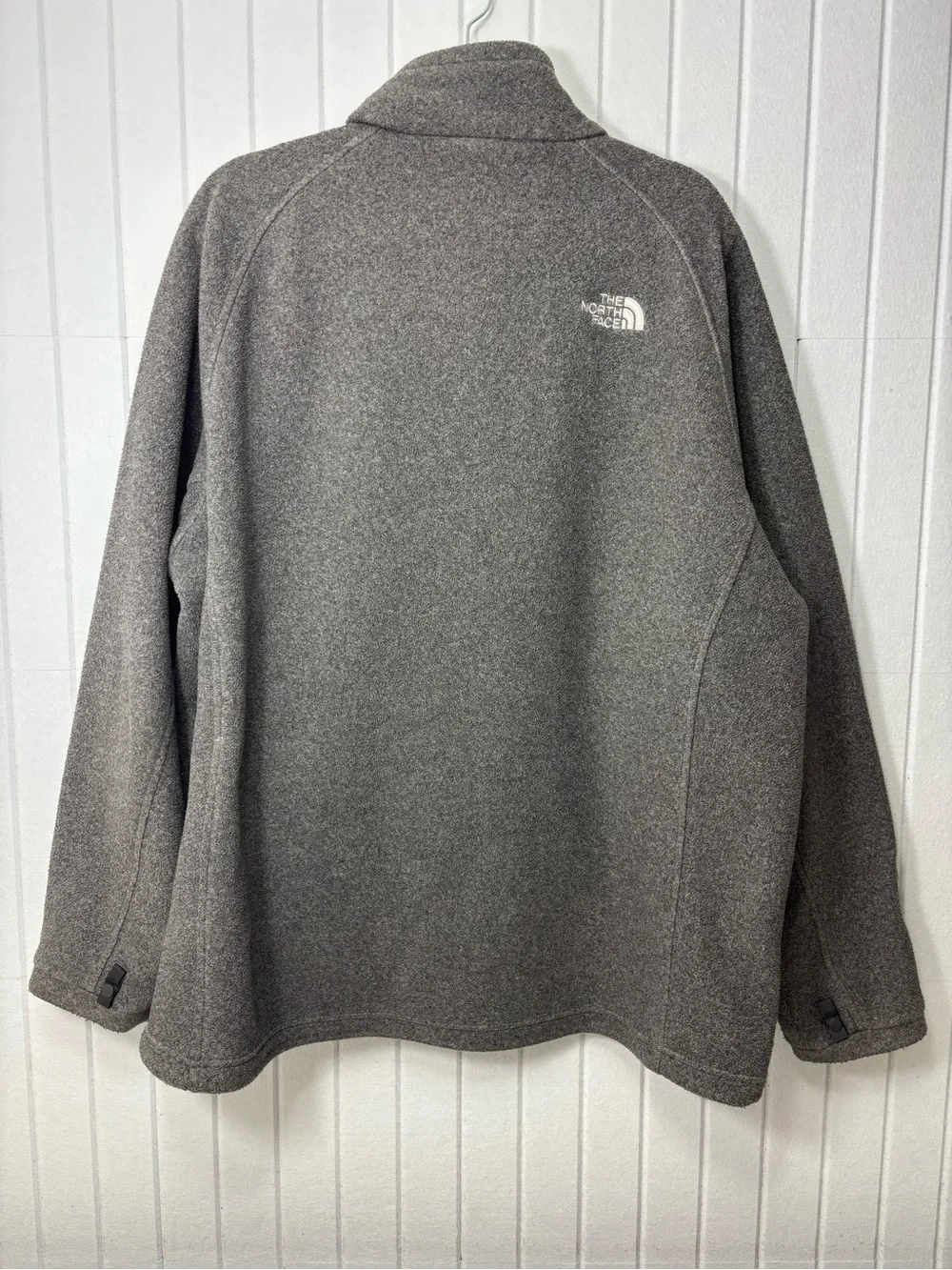 The North Face Men’s Full-Zip Gray Performance Fleece Jacket Size XXL